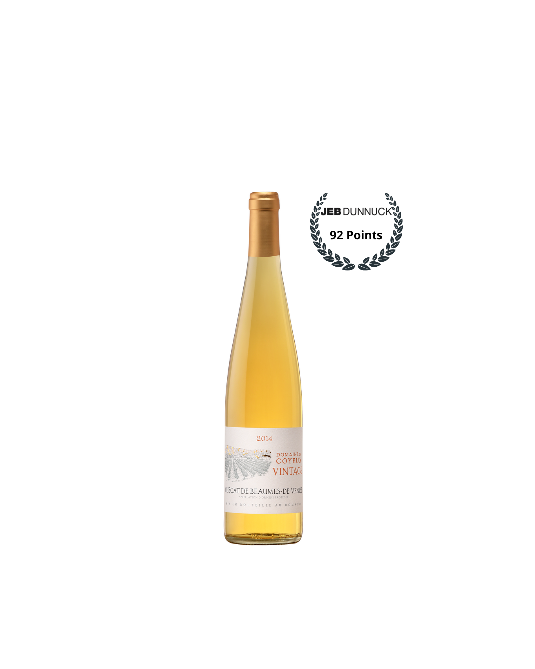 AOP Muscat Beaumes-de-Venise Vin doux naturel, Vintage 2014, Domaine de Coyeux